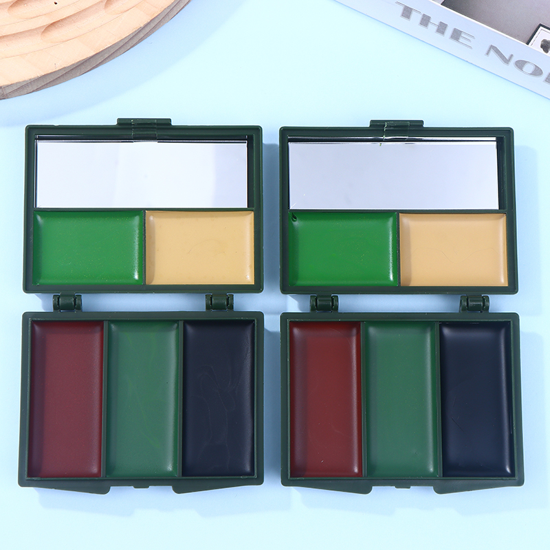 1 adet 5 renkli kamuflaj yüz b - Camo Face Paint incelemesi ve fiyatı